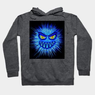 monster blue Hoodie